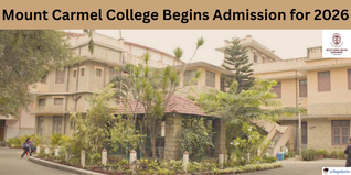 Mount Carmel College Begins Admission for Session 2026; Check Details Here